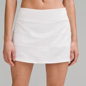 Lulu Lemon Pace Rival Mid-Rise Skirt Long